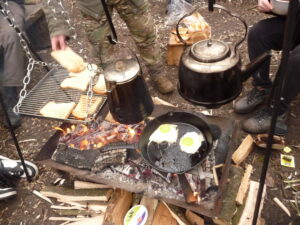 Bushcraft ontbijt
